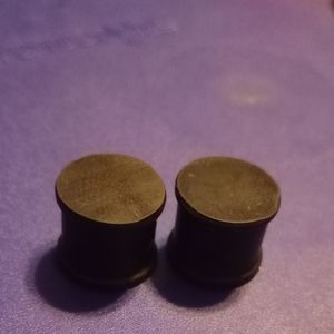 BLACK Rubber PLUGS 11MM (7/16IN)